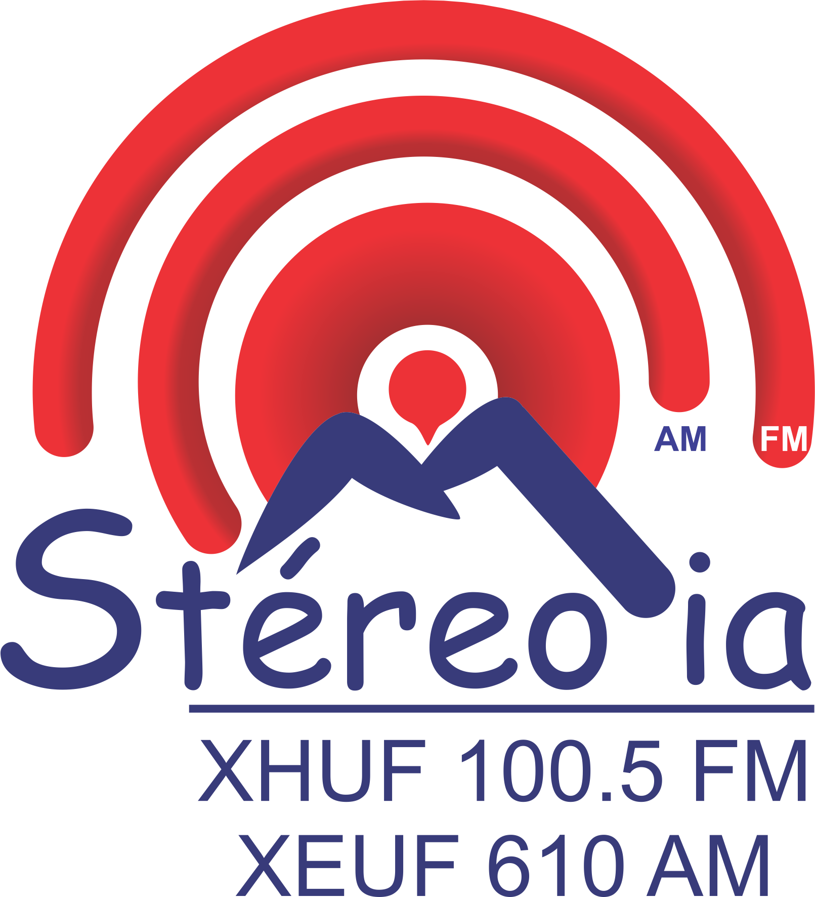 Logo de StereoMía 100.5 FM